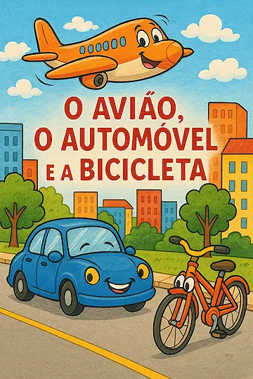 O Avião, o Automóvel e a Bicicleta