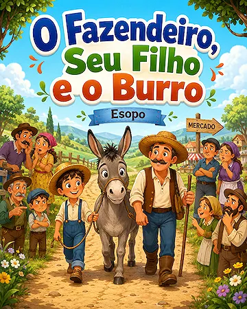 O Fazendeiro, Seu Filho e o Burro