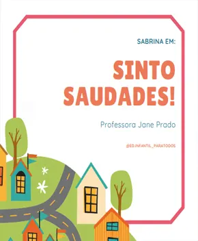 Sinto Saudades!