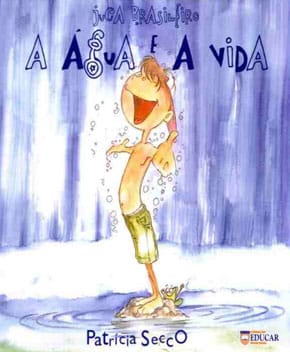 Capa do livro A Água e a Vida, de Patrícia Secco