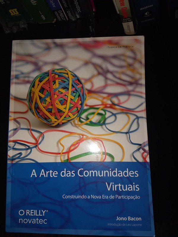Capa do livro A arte das comunidades virtuais, de Jono Bacon