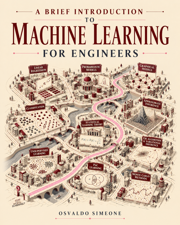 Capa do livro A Brief Introduction to Machine Learning for Engineers, de Osvaldo Simeone