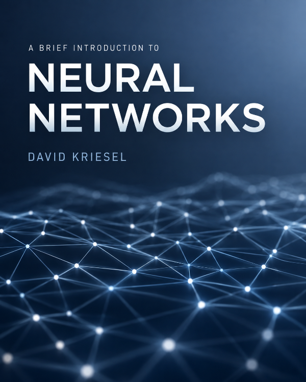 Capa do livro A Brief Introduction to Neural Networks, de David Kriesel