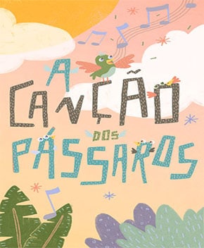 Capa do livro A Canção dos Pássaros, de Zeca Baleiro