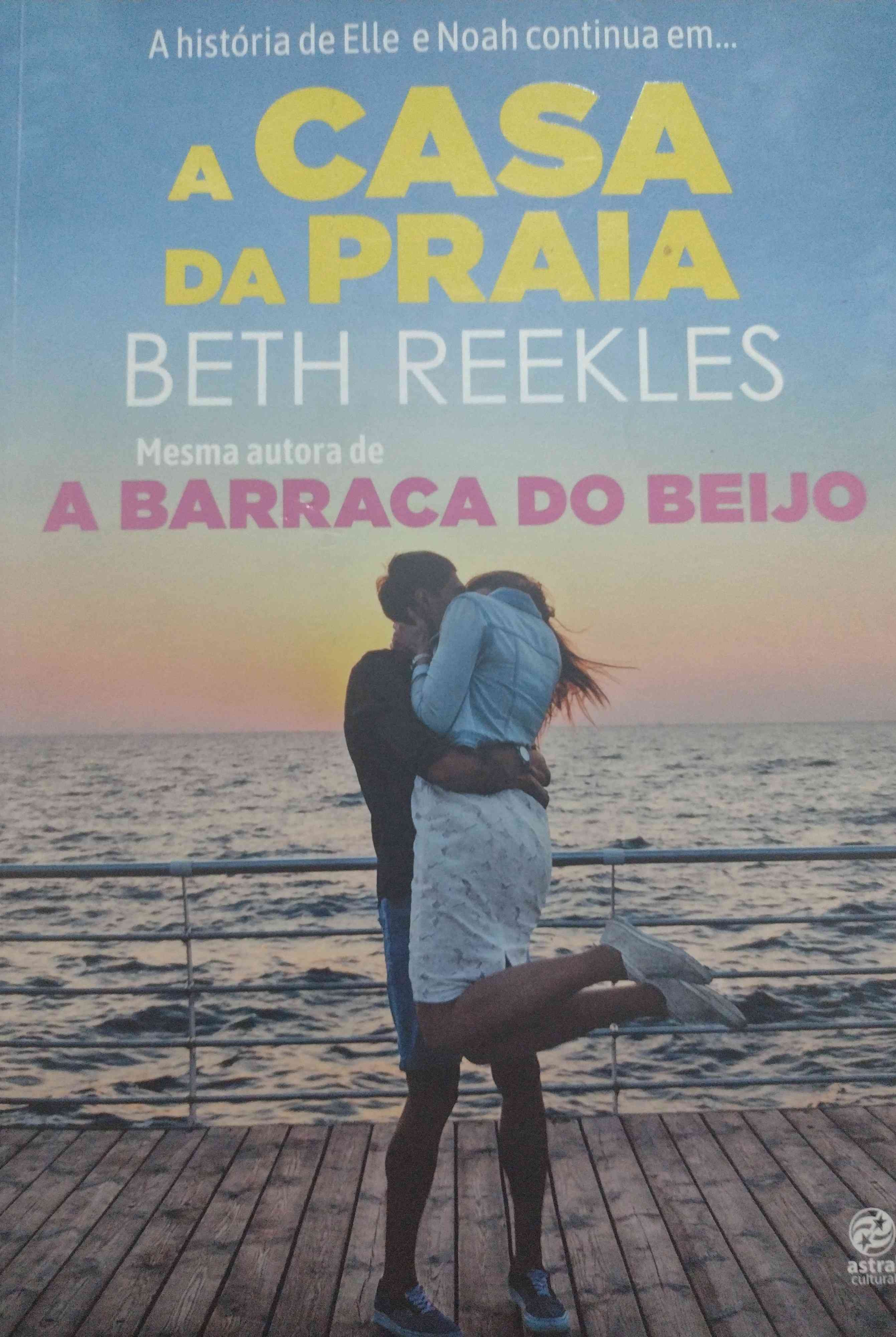 Capa do livro A casa da praia, de Beth Reekles