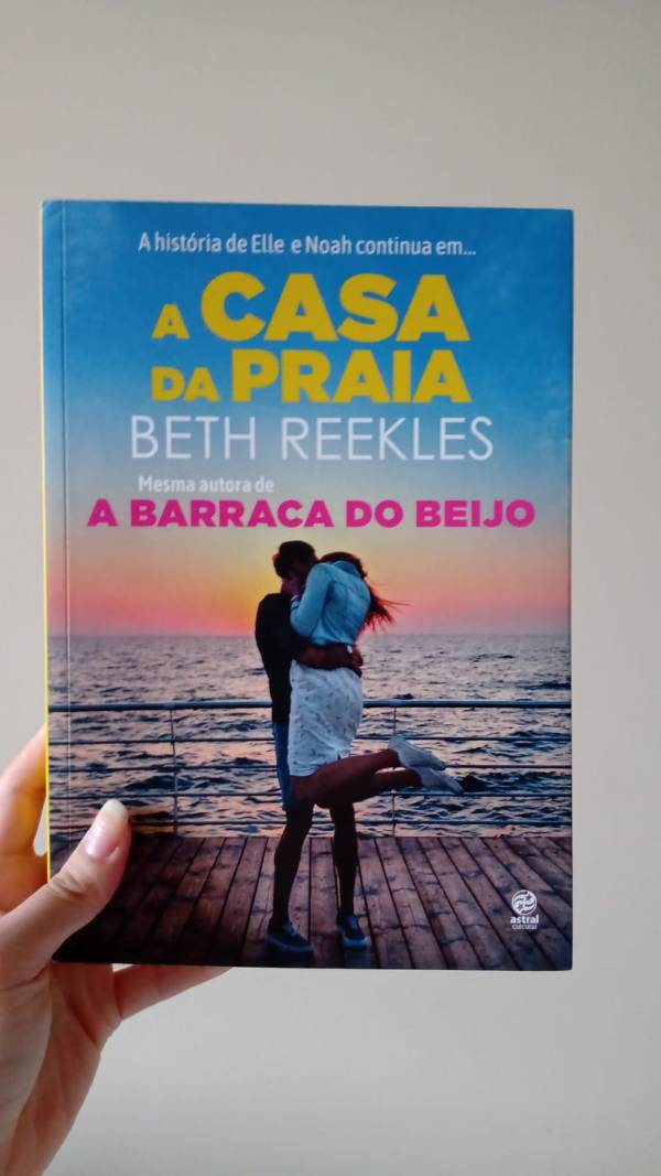 Capa do livro A casa da praia, de Beth Reekles