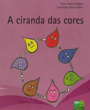 Capa do livro A Ciranda das Cores, de Saskia Brígido