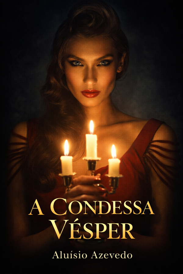 Capa do livro A Condessa Vésper, de Aluísio Azevedo
