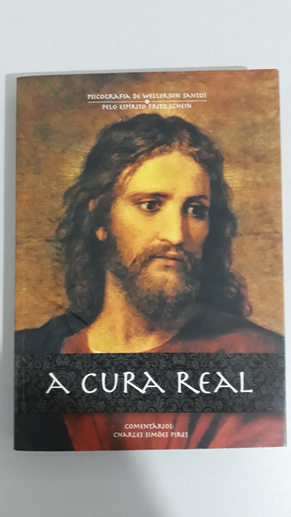 Capa do livro A cura real, de Charles Simões Pires