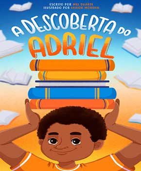Capa do livro A Descoberta do Adriel, de Mel Duarte