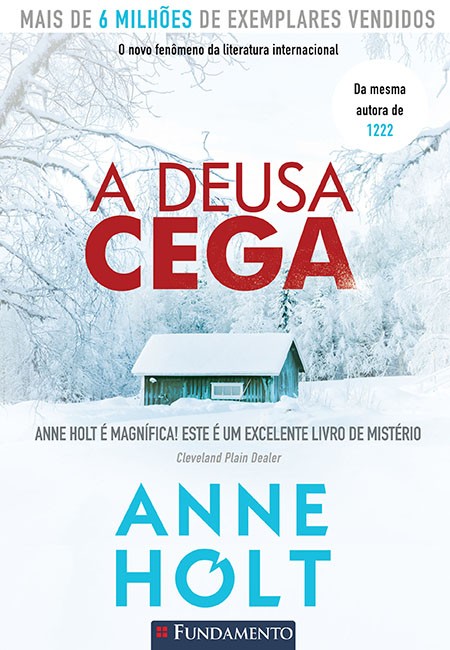 Capa do livro A deusa cega, de Anne Holt