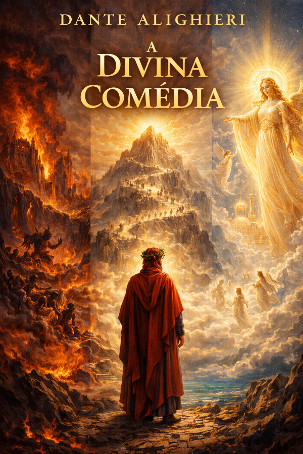 Capa do livro A Divina Comédia, de Dante Alighieri