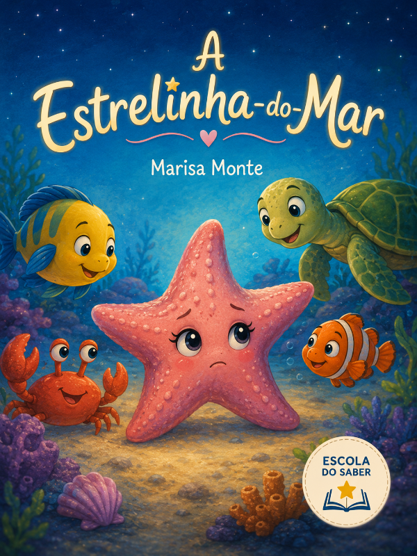 Capa do livro A Estrelinha-do-Mar, de Marisa Monte