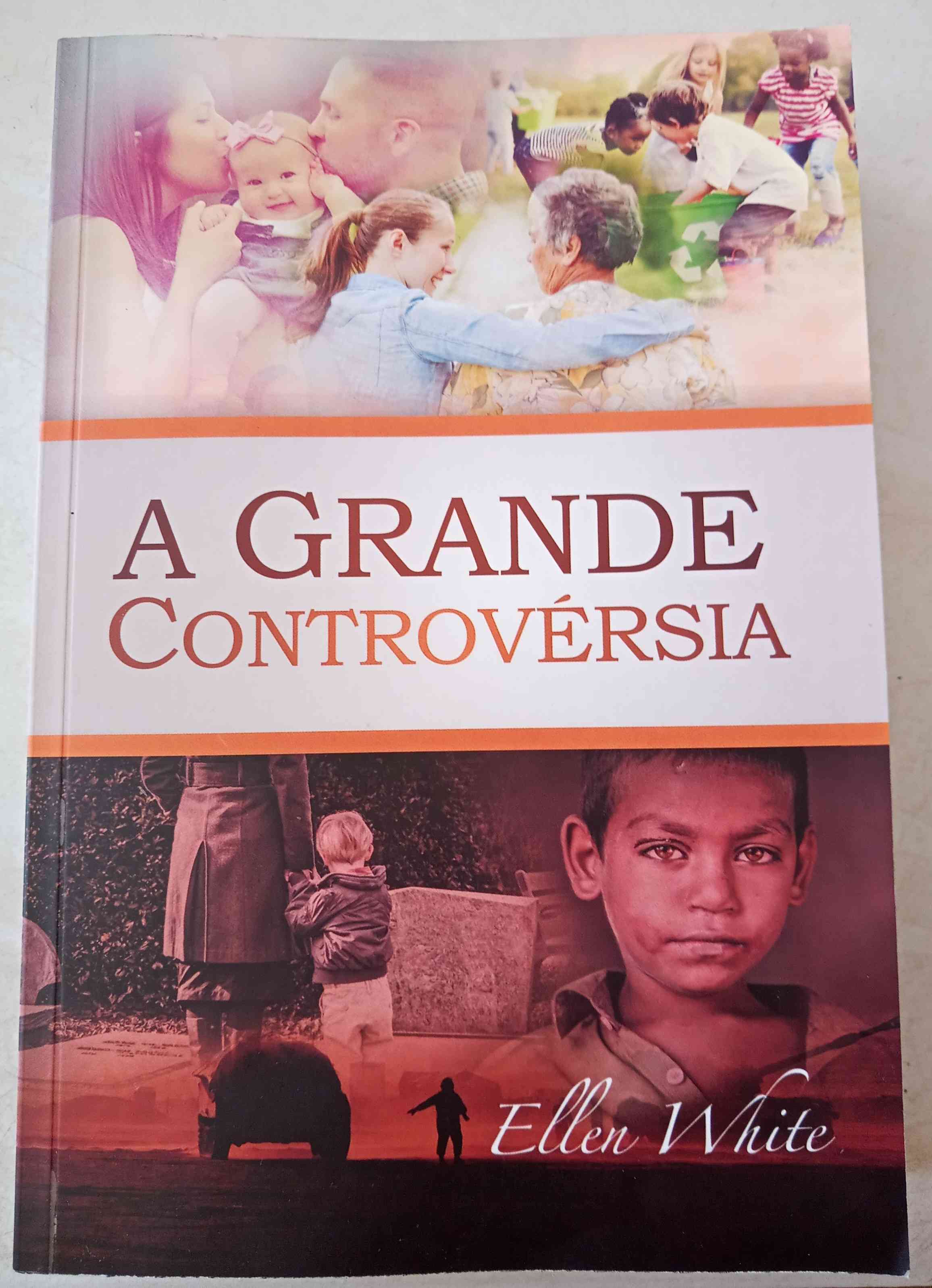 Capa do livro A grande controvérsia, de Ellen white