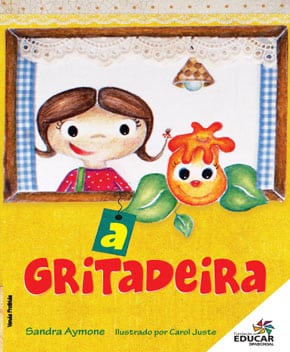 Capa do livro A Gritadeira, de Sandra Aymone