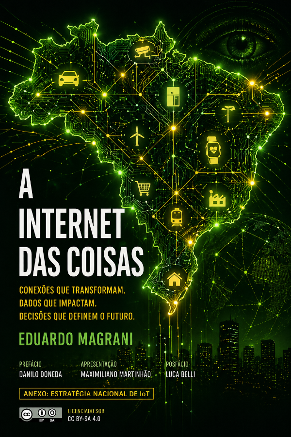 Capa do livro A Internet das Coisas, de Eduardo Magrani