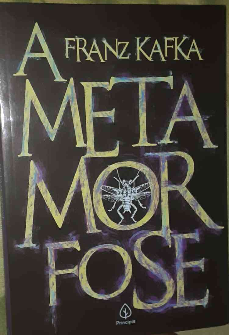 Capa do livro A metamorfose, de Franz Kafka