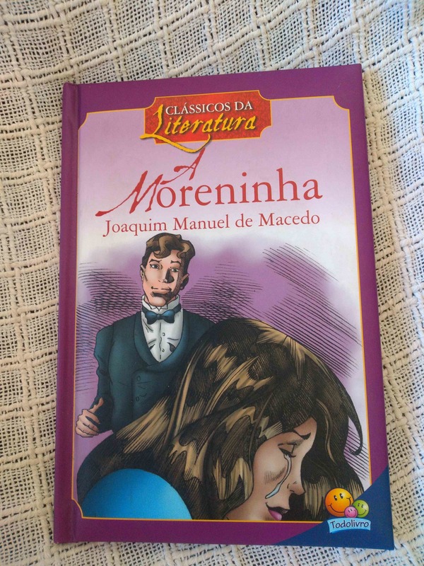 Capa do livro A moreninha, de Joaquim Manoel de Macedo