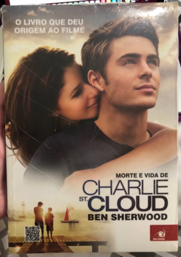 Capa do livro A Morte e Vida de Charlie St. Cloud, de Ben Sherwood