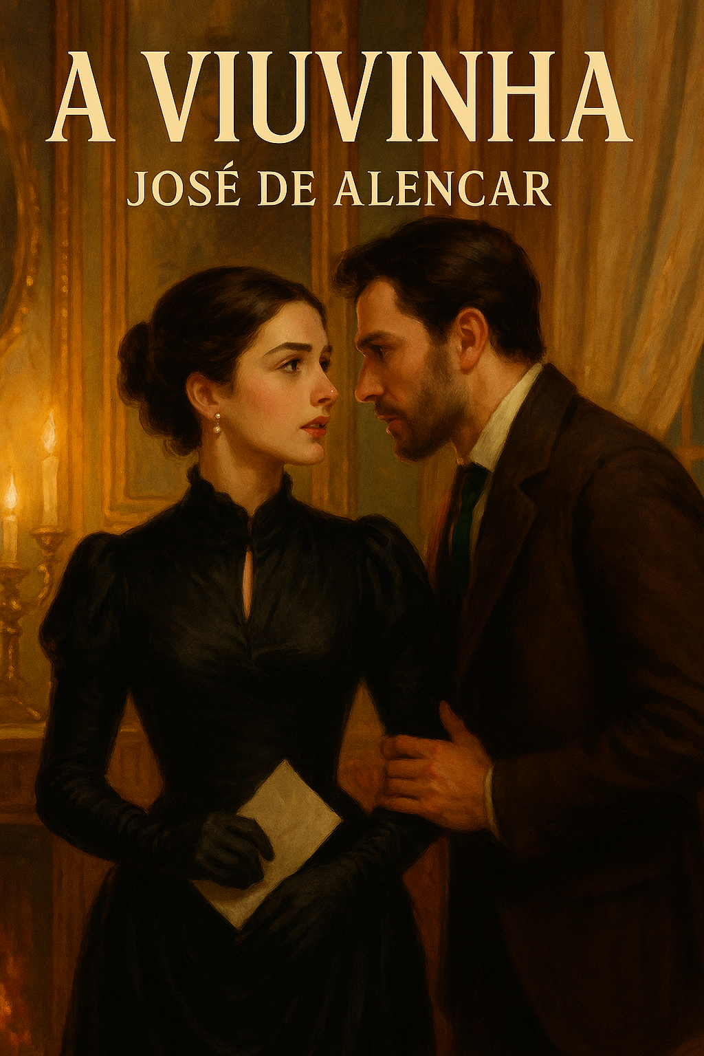 Capa do livro A Viuvinha, de José de Alencar