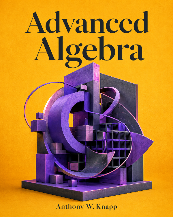 Capa do livro Advanced Algebra, de Anthony W. Knapp