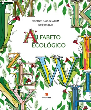 Capa do livro Alfabeto Ecológico, de Roberto Lima