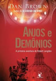 Capa do livro Anjos e Demônios, de Dan Brown