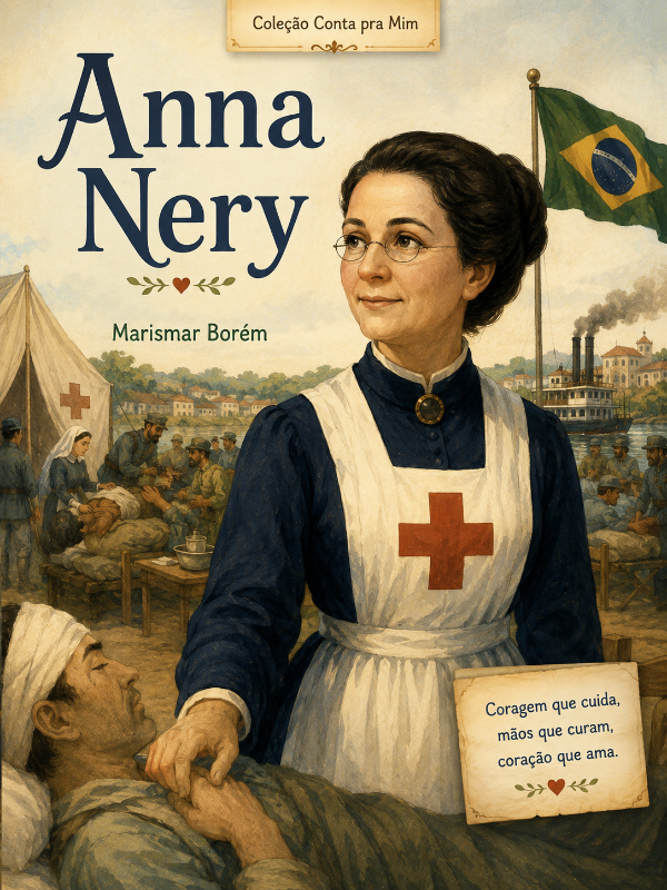 Capa do livro Anna Nery, de Marismar Borém