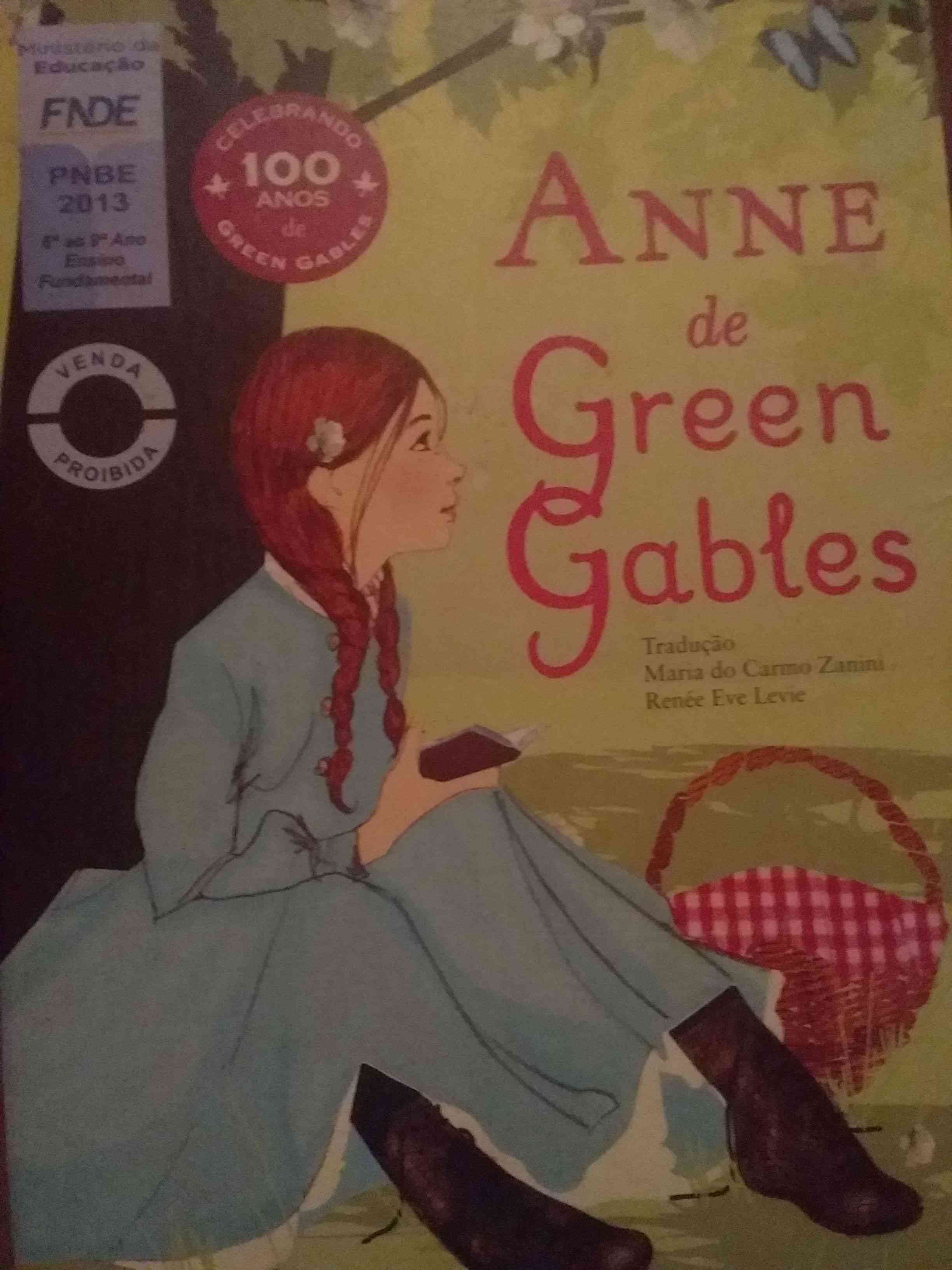 Capa do livro Anne de green gables, de L.M. Montgomery