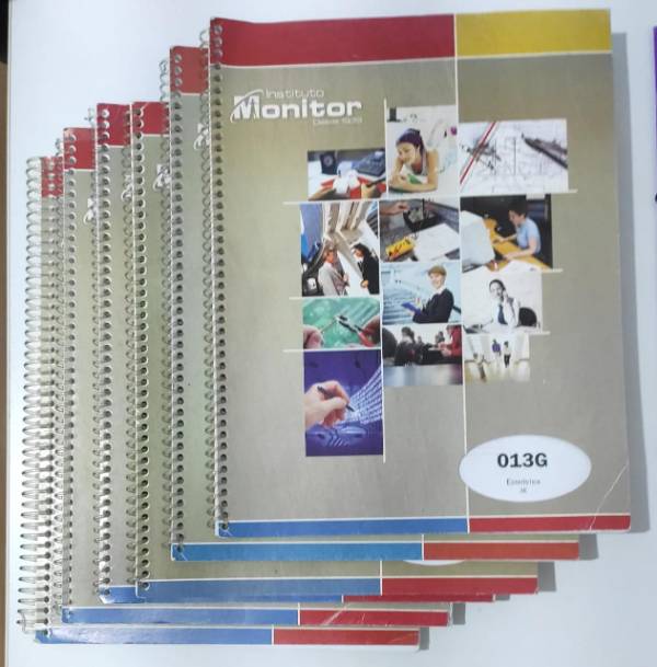 Capa do livro Apostilas de contabilidade, matemática e estatística, de Instituto Monitor