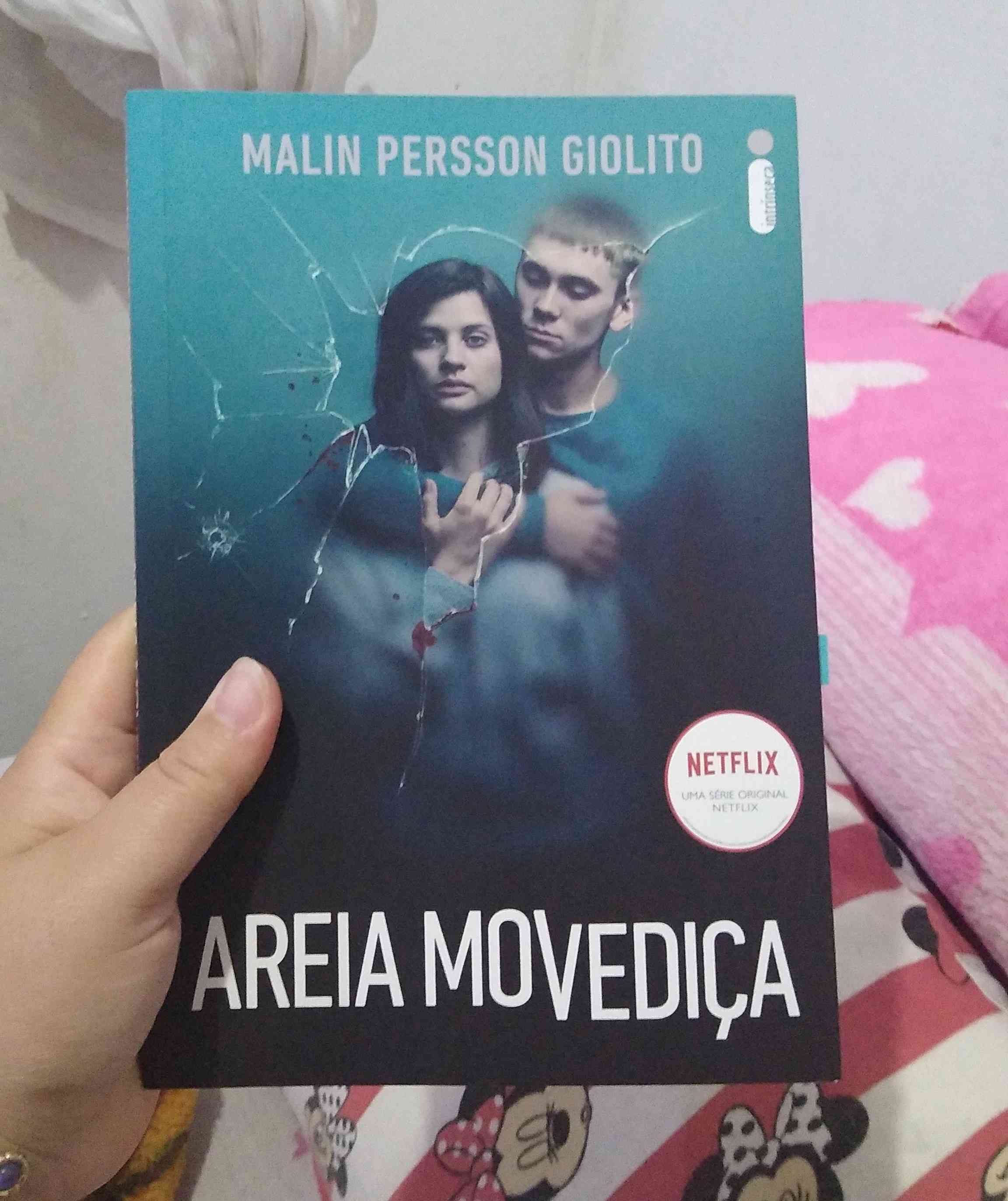 Capa do livro Areia movediça, de Mallin Persson giolito
