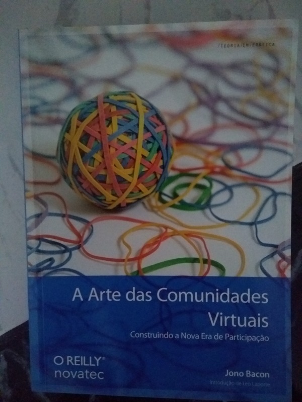 Capa do livro Arte das comunidades virtuais, de Mano bacon