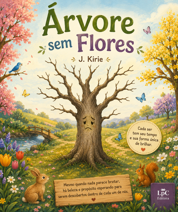 Capa do livro Árvore sem Flores, de J. Kirie