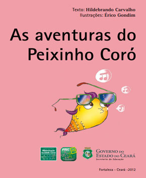 Capa do livro As Aventuras do Peixinho Coró, de Hildebrando Carvalho