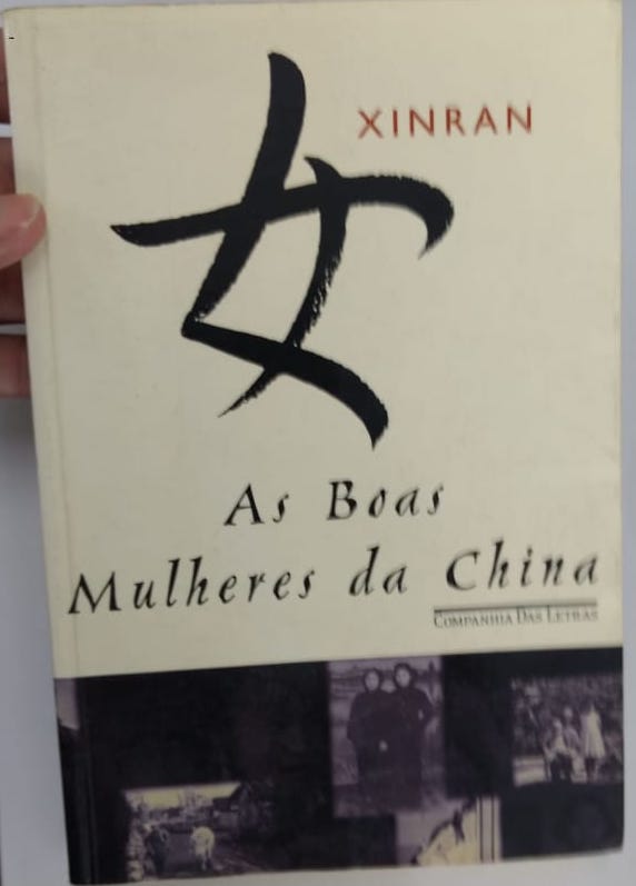 Capa do livro As boas mulheres da China, de Xinran