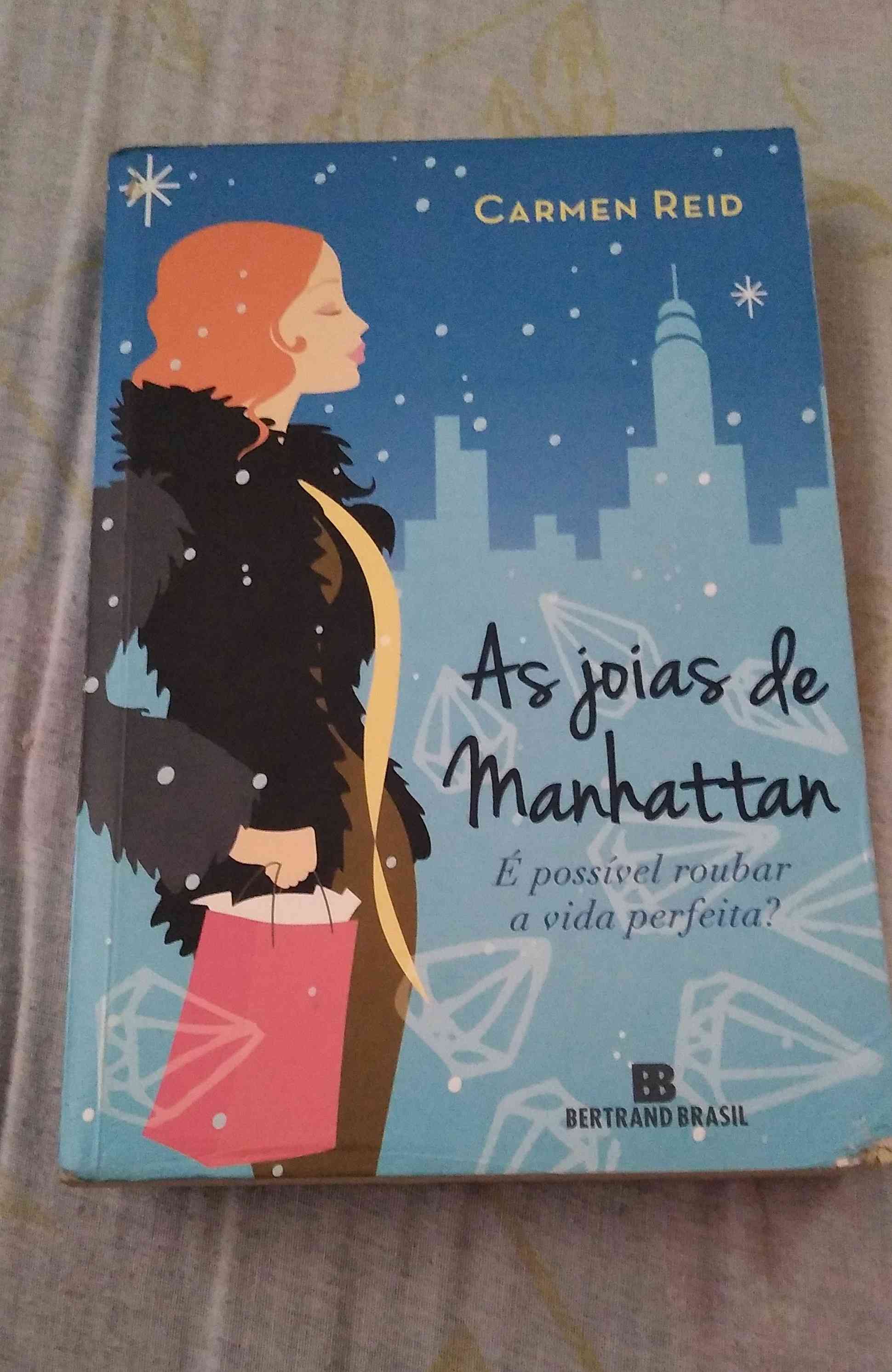 Capa do livro As jóias de monhattan, de Carmem Reid
