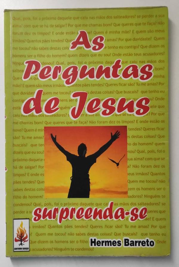 Capa do livro As Perguntas de Jesus, de Hermes Barreto
