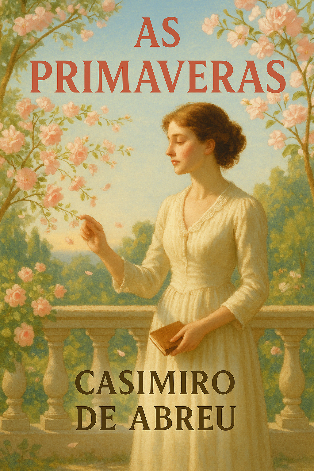 Capa do livro As Primaveras, de Casimiro De Abreu