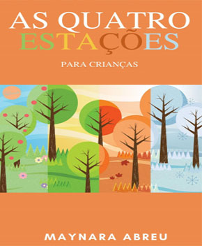 Capa do livro As Quatro Estações para Crianças, de Maynara Abreu
