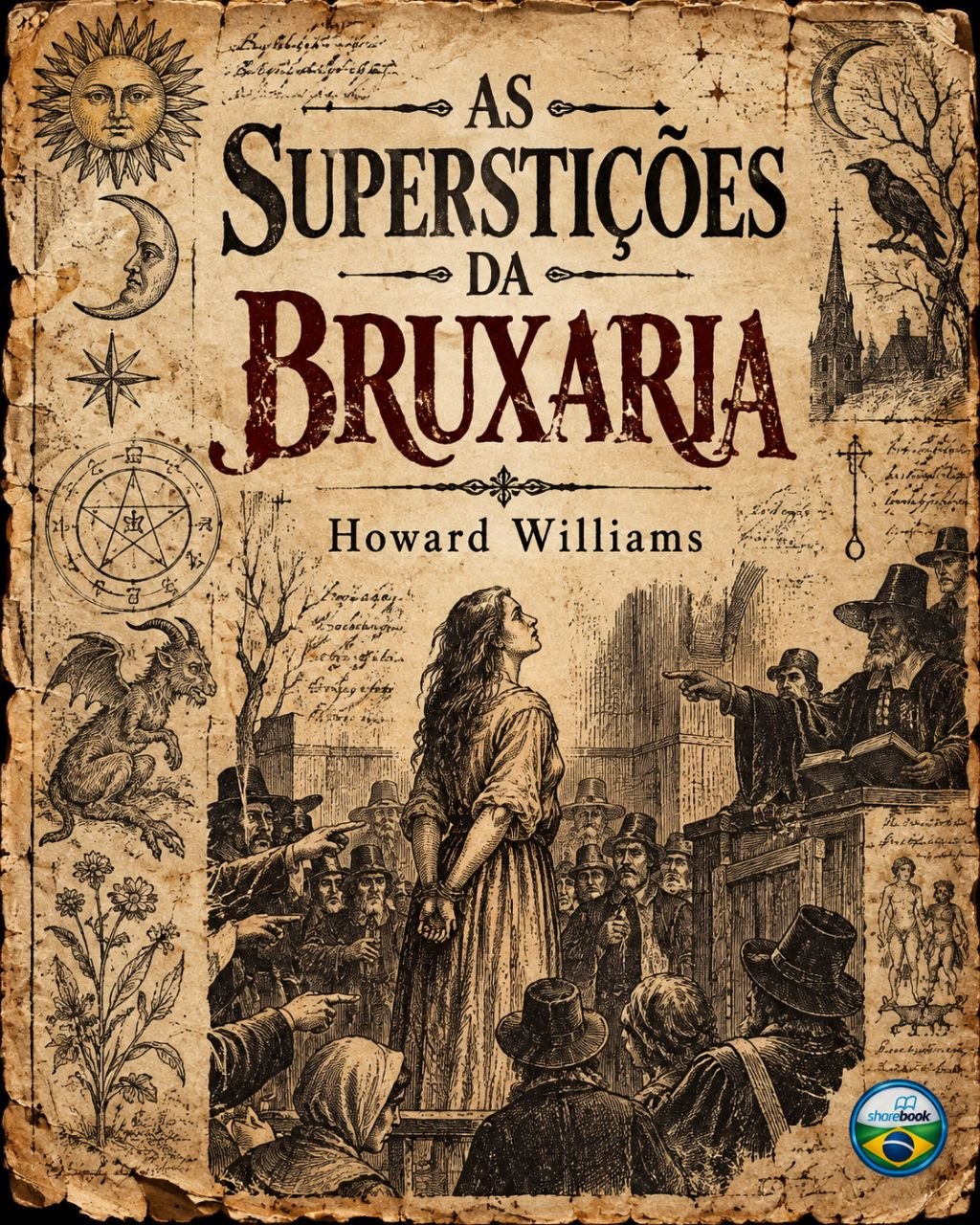 Capa do livro As Superstições da Bruxaria, de Howard Williams