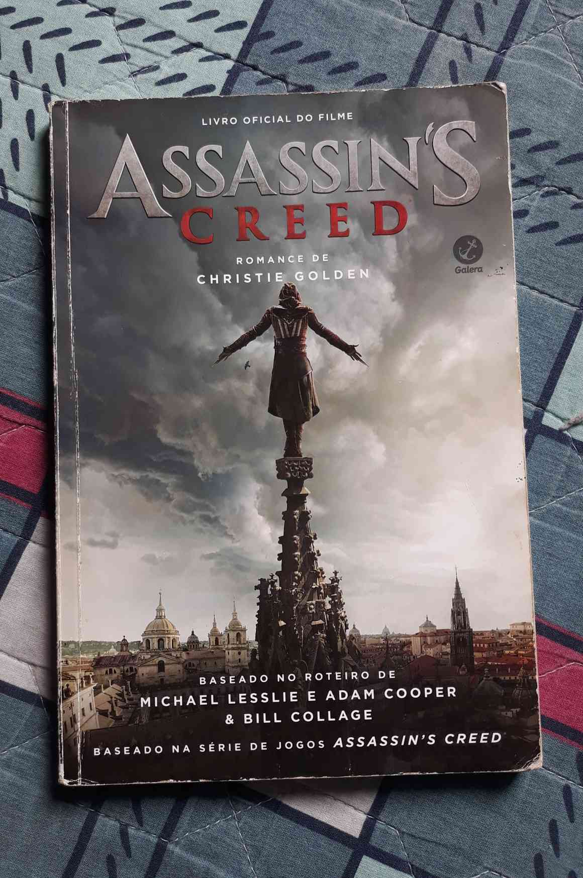 Capa do livro Assassins Creed: Livro Oficial do Filme, de Christie Golden