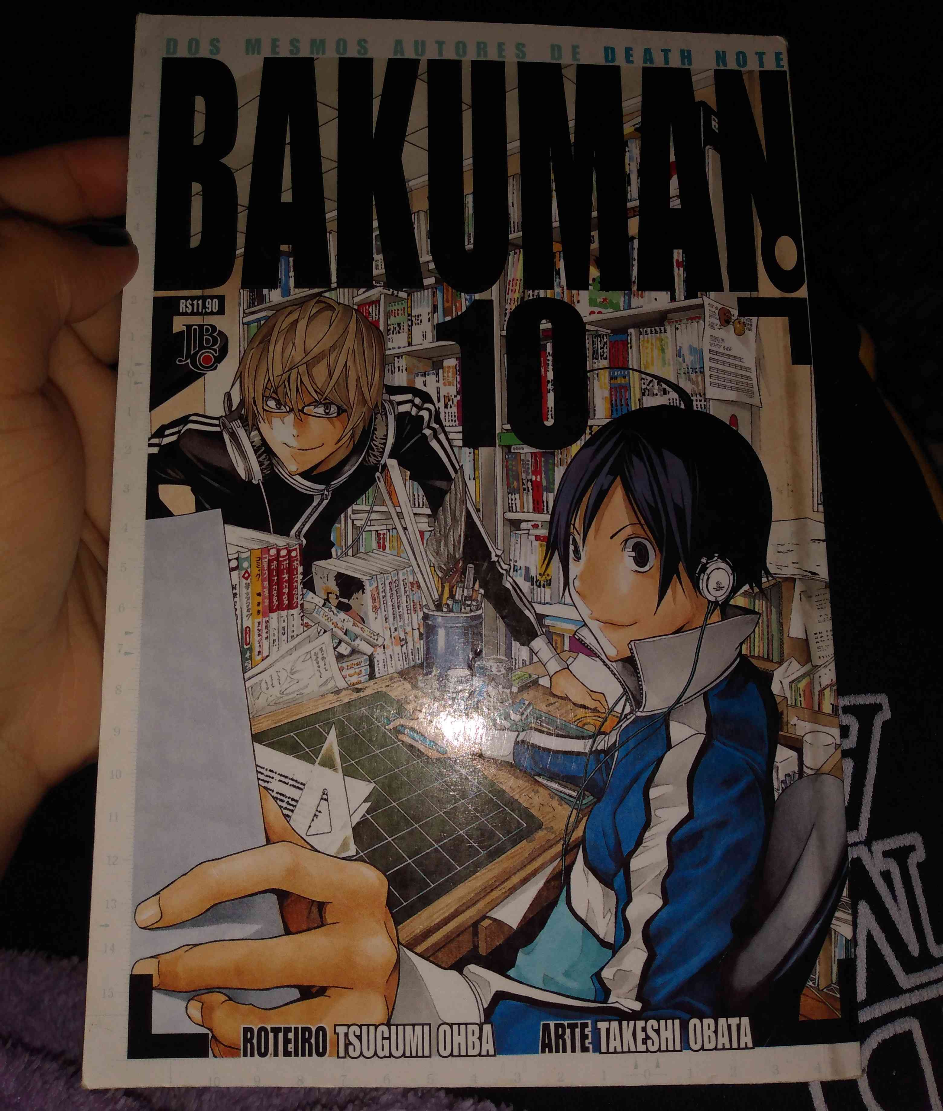 Capa do livro Bakuman 10, de Tsugumi Ohba e Takeshi Obata