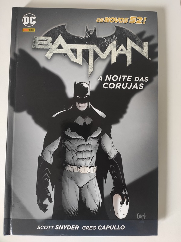 Capa do livro Batman, a noite das corujas, de Scott Snyder e Greg Capullo
