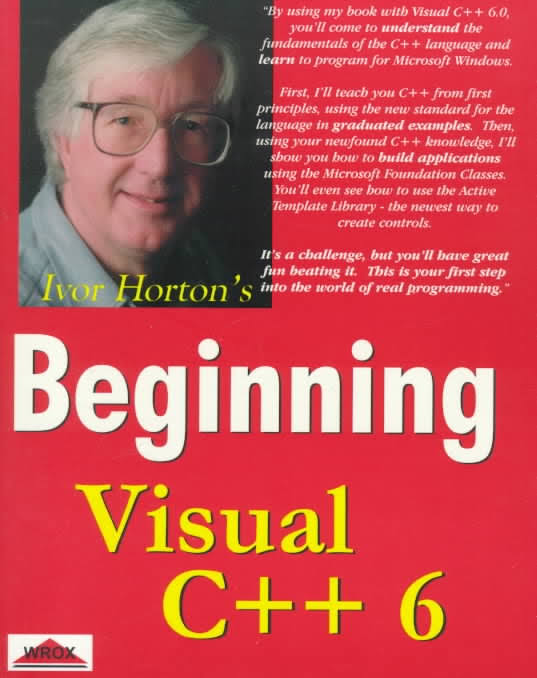 Capa do livro Beginning Visual C++ 6, de Ivor Horton's