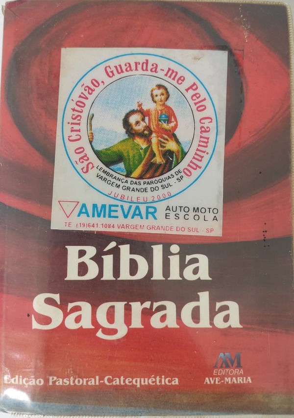 Capa do livro Bíblia Sagrada, de Edição pastoral catequética