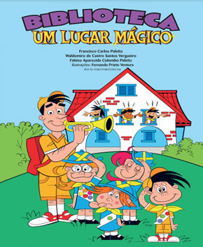 Capa do livro Biblioteca um Lugar Mágico, de Vários Autores
