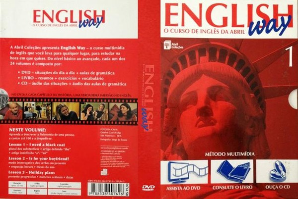Capa do livro BOX CD + Livro = English Way , de Editora Abril