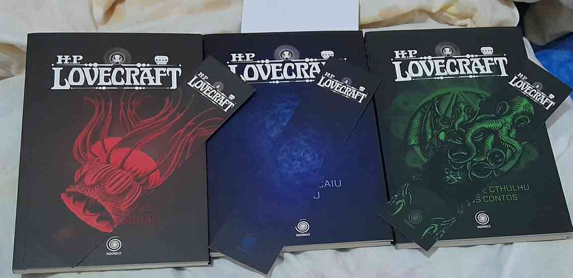Capa do livro Box lovecraft os melhores contos, de H.P
