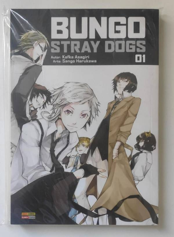 Capa do livro Bungo Stray Dogs 1, de Kafka Asagiri