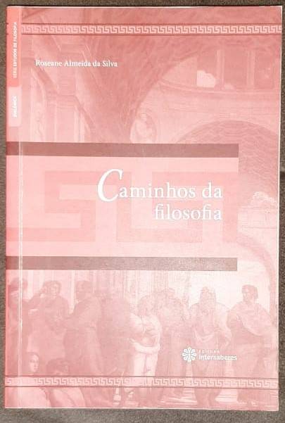 Capa do livro Caminhos da filosofia, de Roseane Almeida da Silva